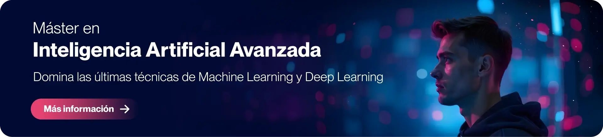 Banner Máster Inteligencia Artificial Avanzada MIOTI